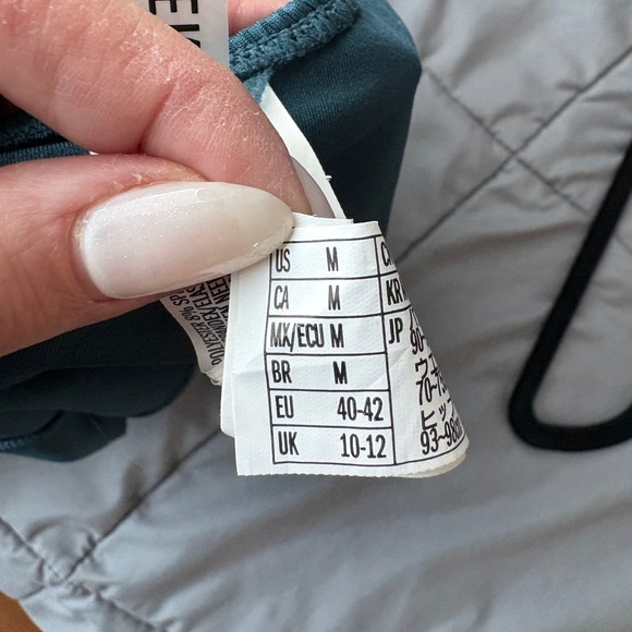 Forever 21 Blue Ribbed Bathing Suit - Picture 6 of 6